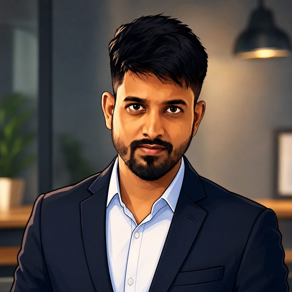 akshay chitode image of about page of mavensquare digital