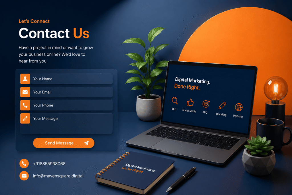 Contact MavenSquare Digital Marketing Agency in Pune for expert digital growth solutions