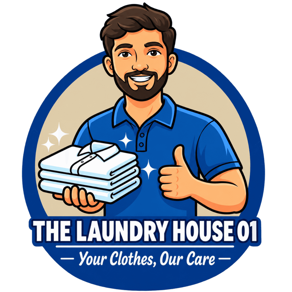 The laundry house logo